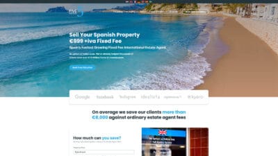 The 5 Real Estate homepage