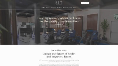 The FIT Partnership homepage