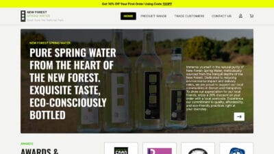 The New Forest Water homepage